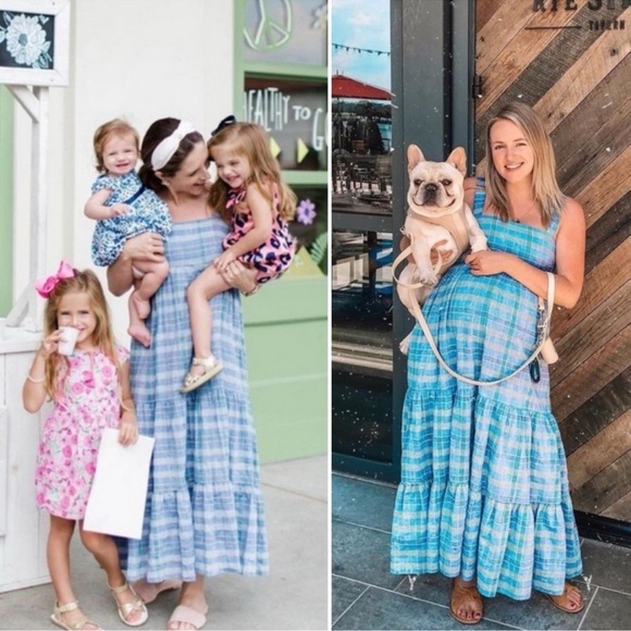 HATCH Jules Maxi Dress Chambray - Picture 3 of 16